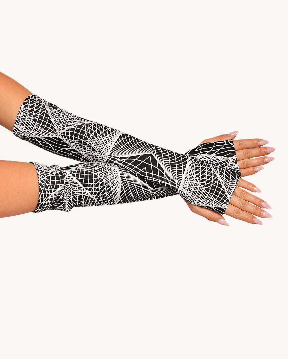 Flashbang Silver Reflective Bodysuit with Sleeves - Image 2