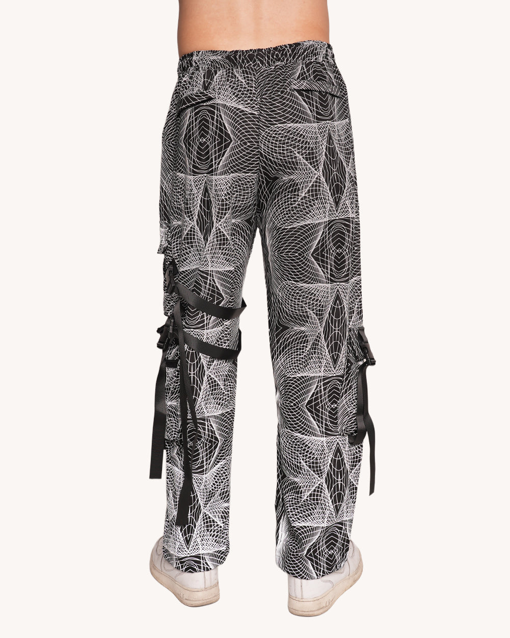 Flashbang Silver Reflective Cargo Joggers - Image 3