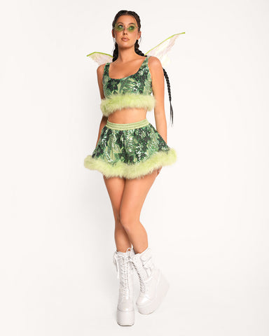 Forest Fairytale Marabou Skirt