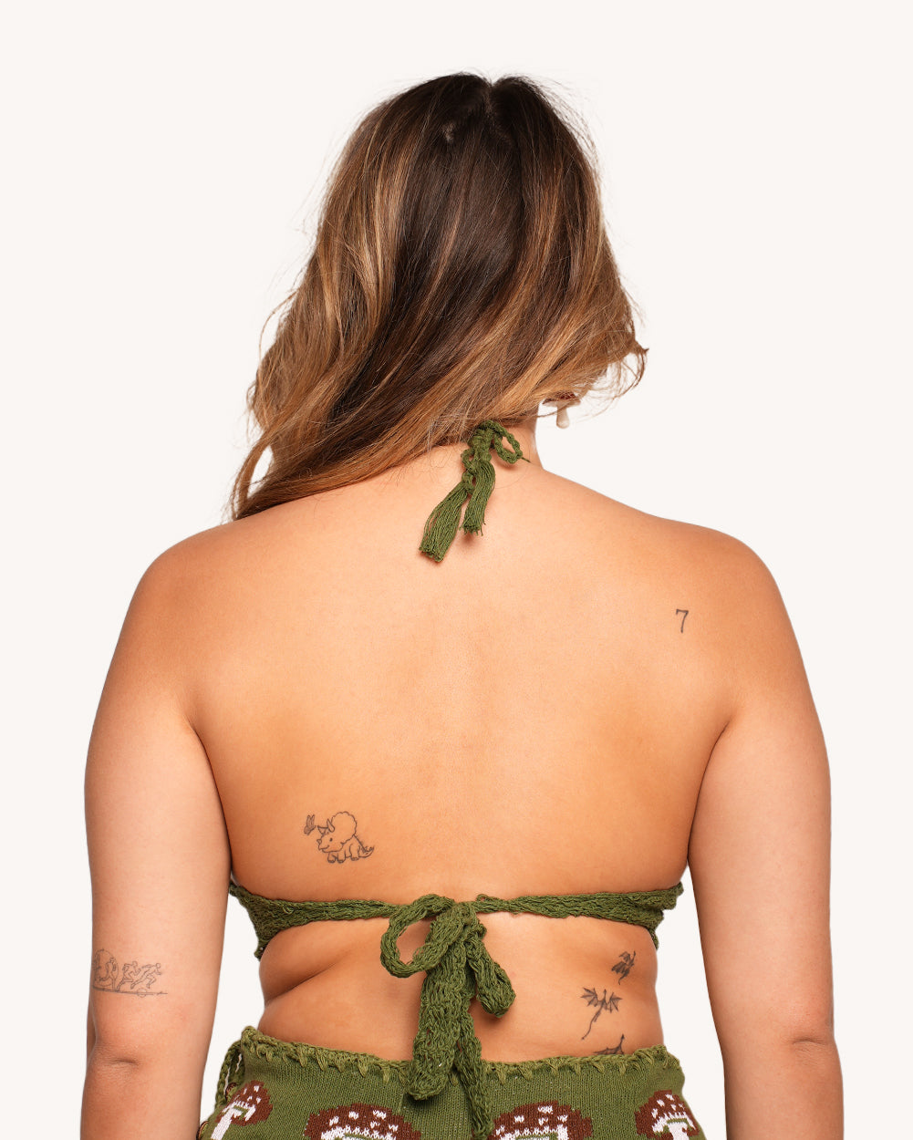 Forest Floor Mushroom Crochet Top - Image 1