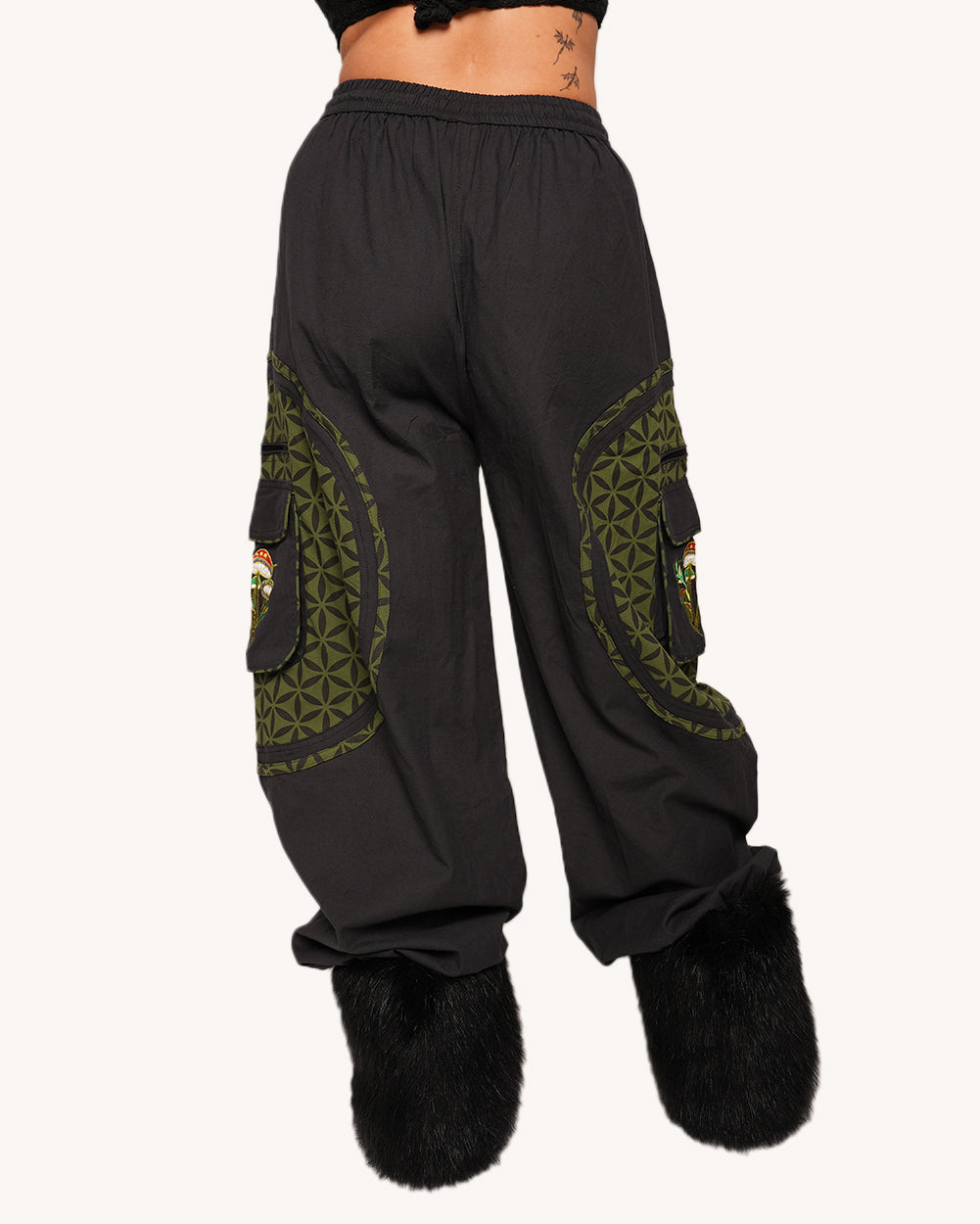 Full Wook Mode Unisex Harem Pants - Image 3