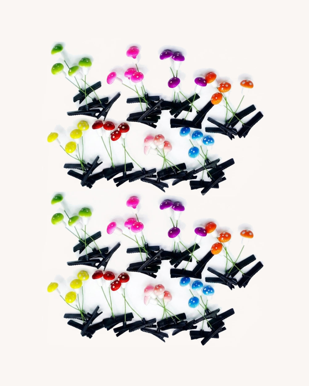 Garden Gnome Mushroom Sprouts 64-pc Set - Image 34853574967479