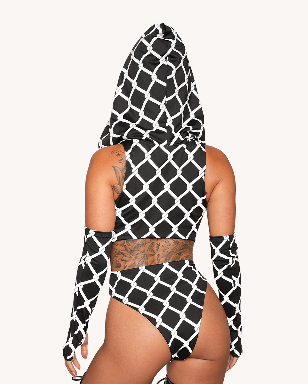 Gatekeeper Silver Reflective Bodysuit - Image 37426343805111