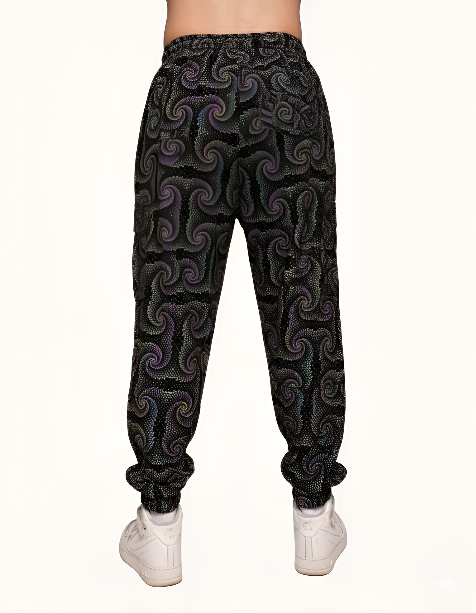 Waking Vision Rainbow Reflective Harem Pants-Men