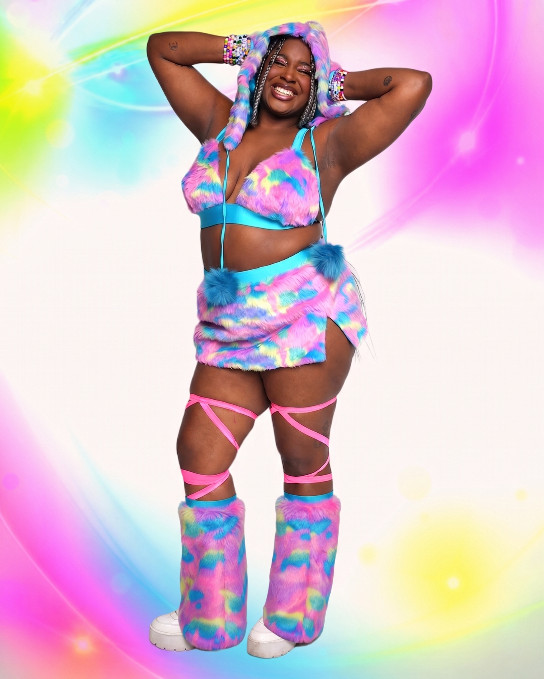 Pixxie Stixx x iHR Your Clarity Top with Gloves - Image 35532592742583