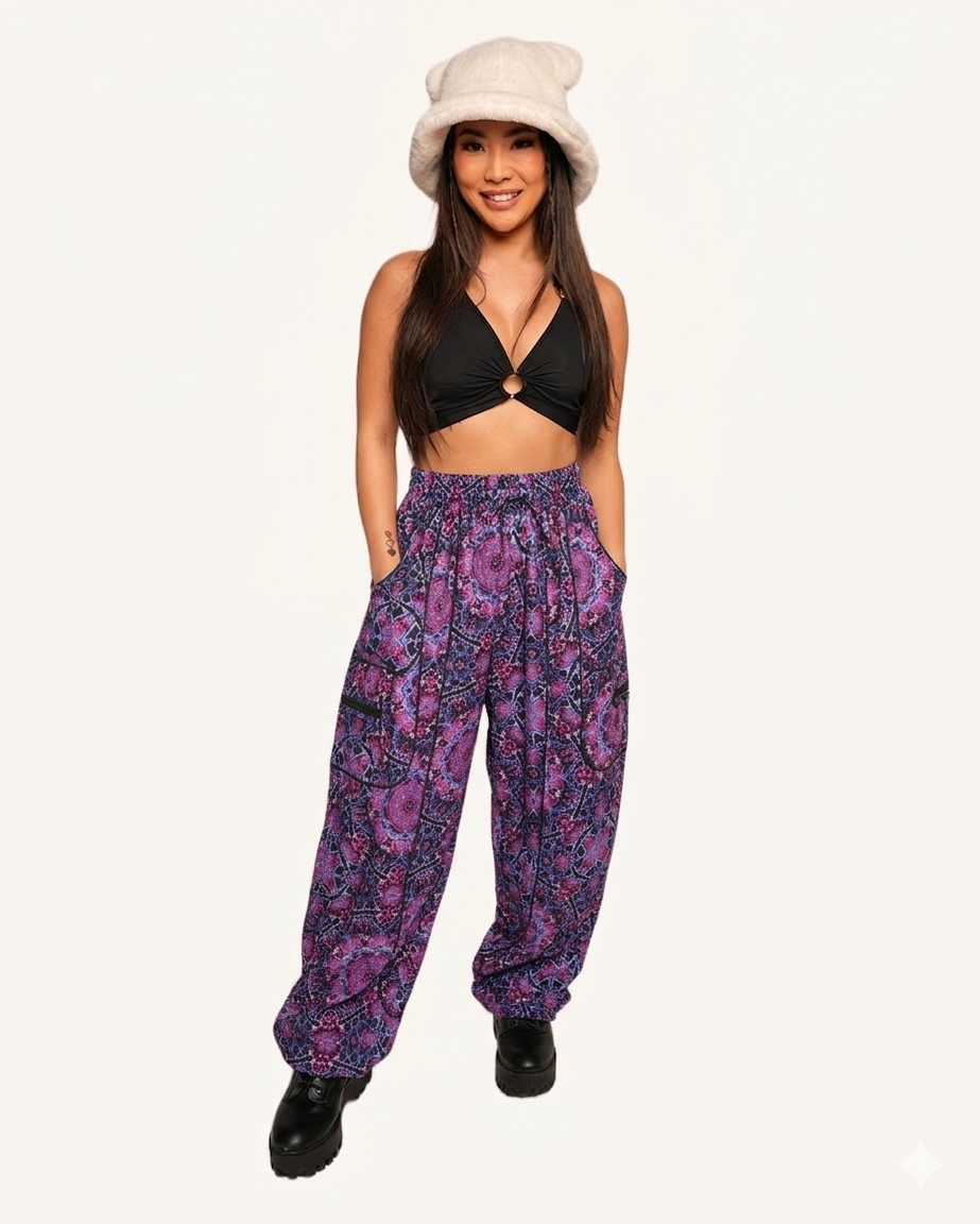 Dreamwave Unisex Harem Pants - Image 4