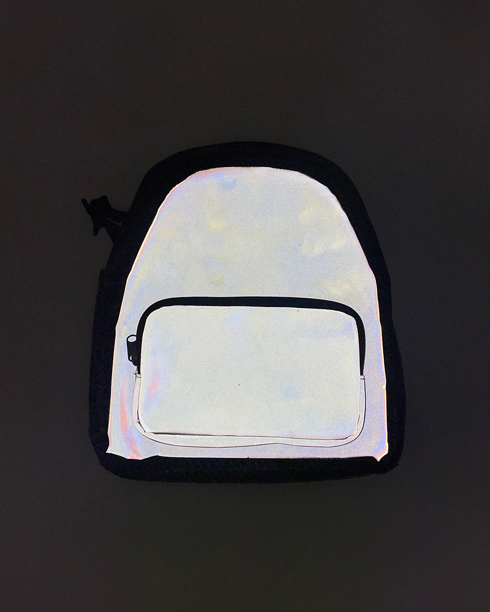 Glitch in the System Silver Reflective Mini Hydration Pack Reflective