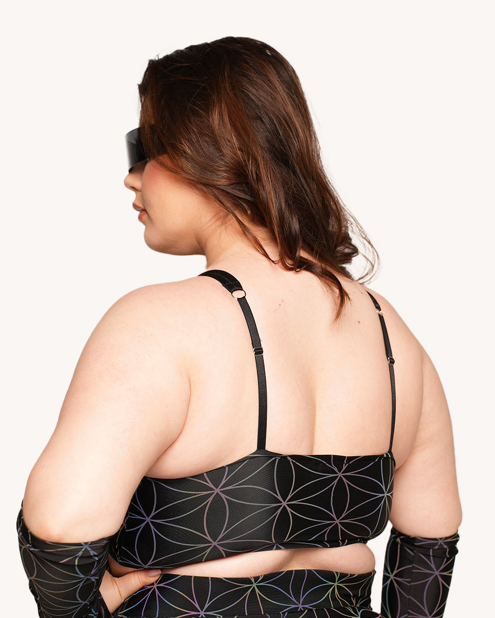 Glowkeeper Rainbow Reflective Top with Sleeves - Image 32584454242487