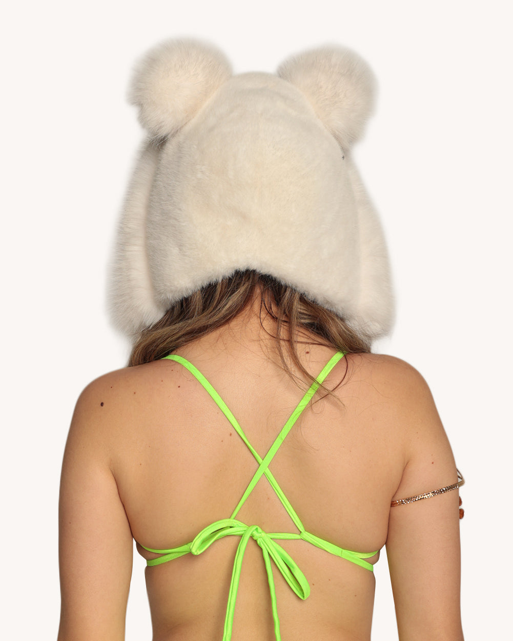 Golden Hour Bloom Crochet Festival Bra - Image 1
