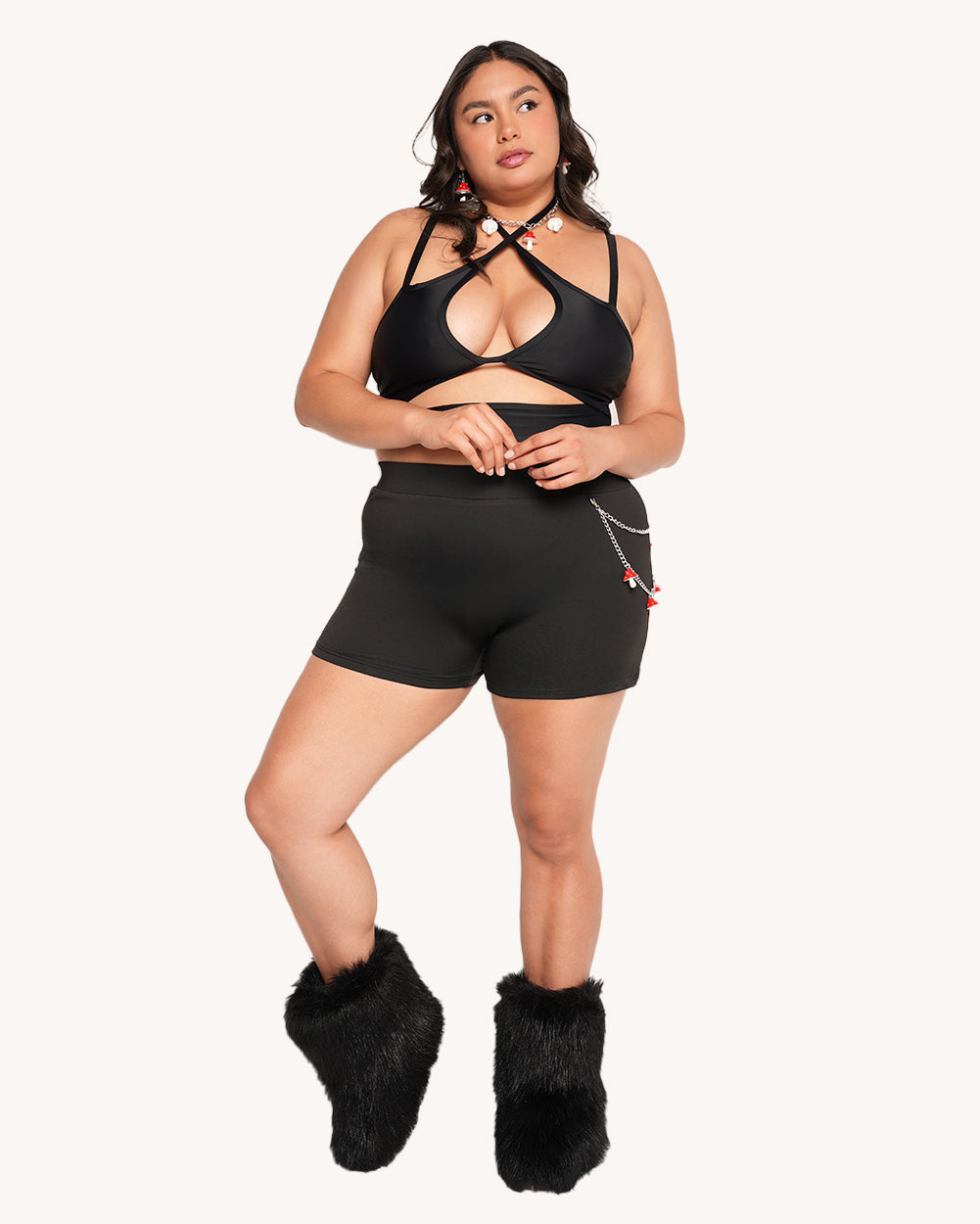 Good Mood Mushroom Shorts - Image 32736247480503