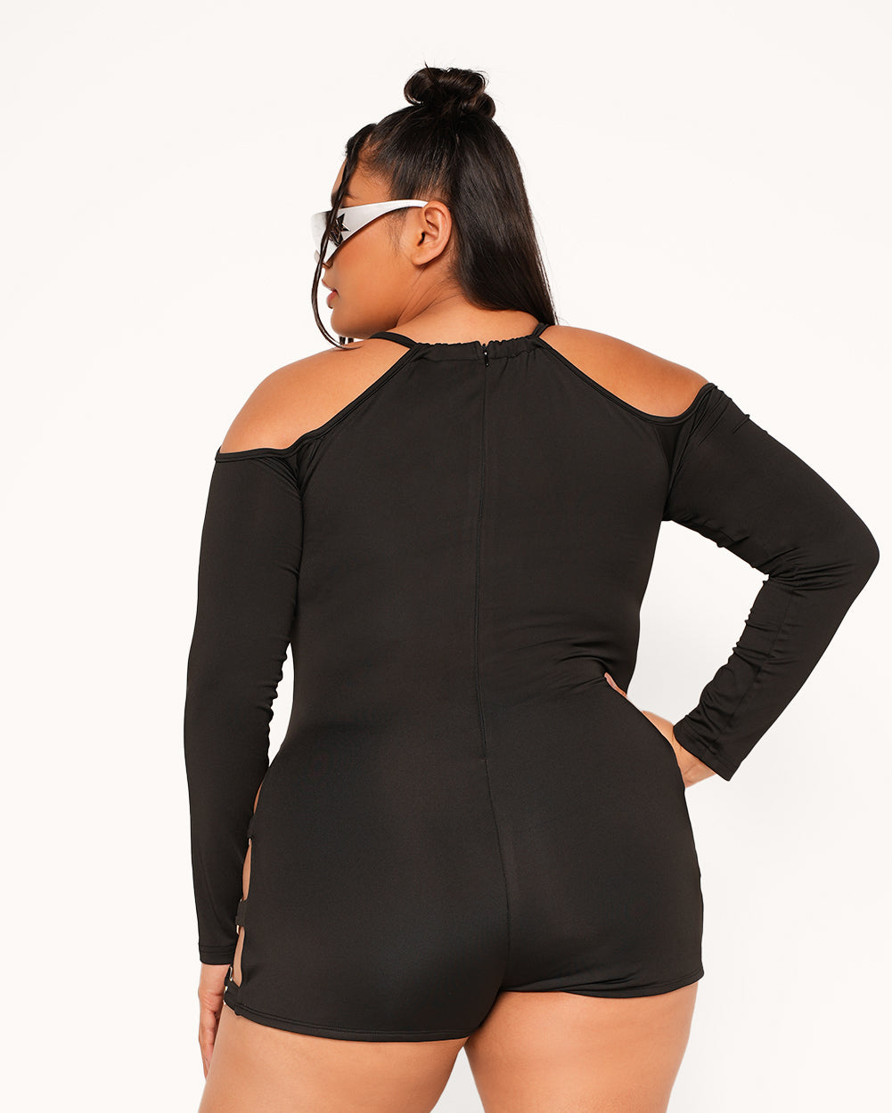 Good Times Romper-Black-Curve1-Back--Anyssa---1X