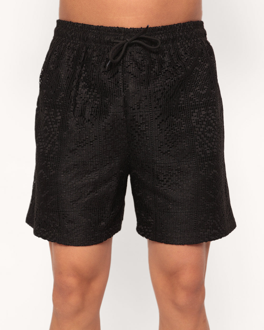 Got That Rizz Crochet Men's Shorts-Men
