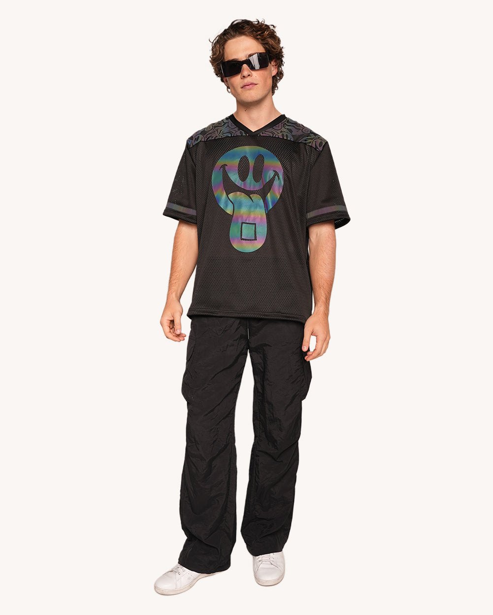 Happy Hour Rainbow Reflective Jersey-Men
