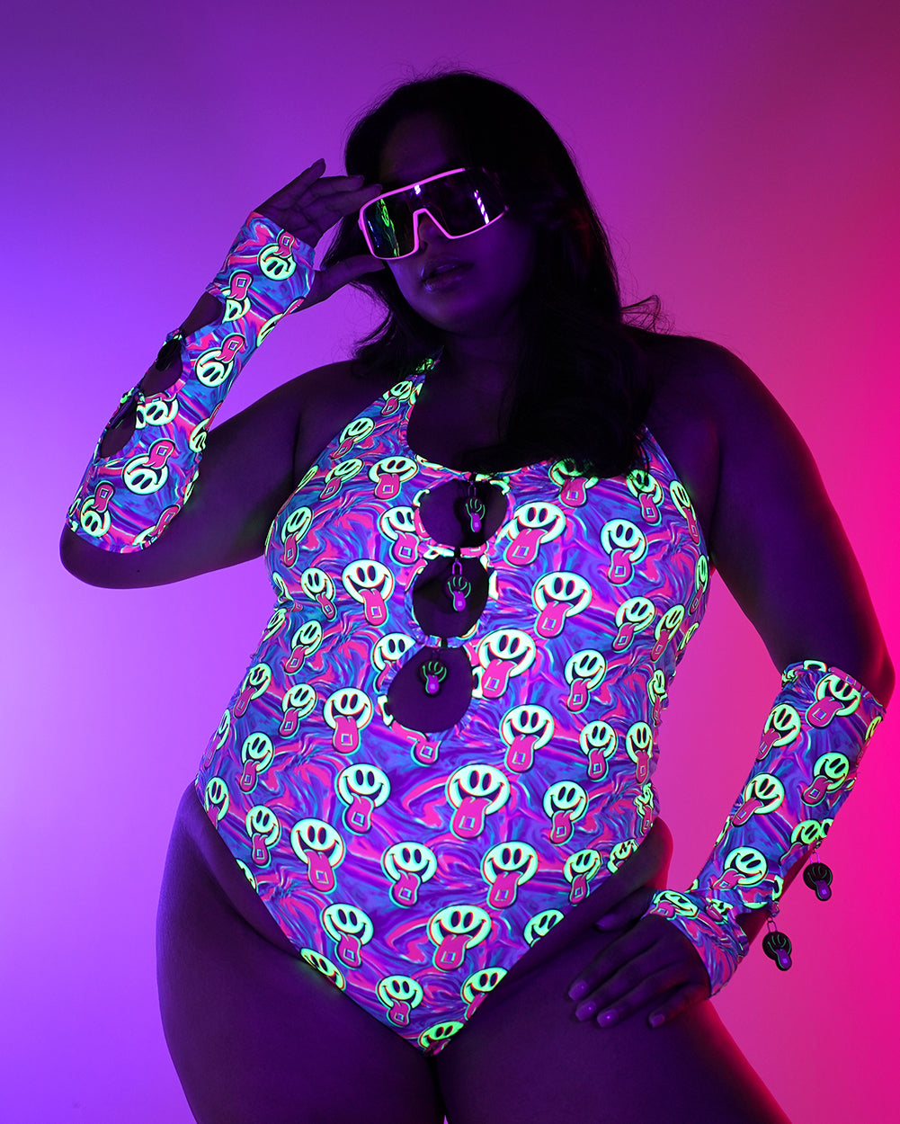 Happy Hour Bodysuit with Sleeves - Image 35180720423095