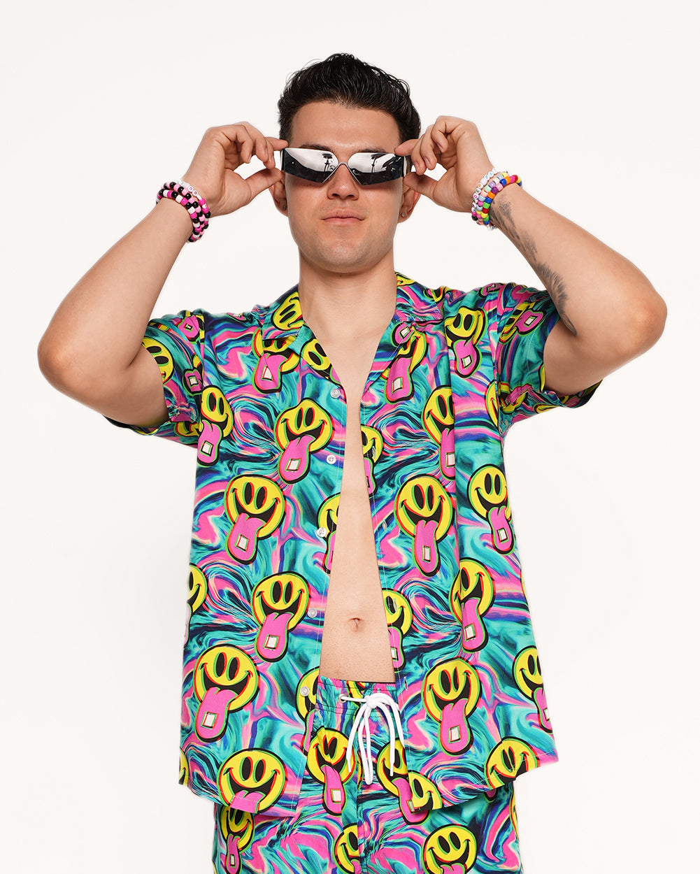 Happy Hour Camp Shirt-Men