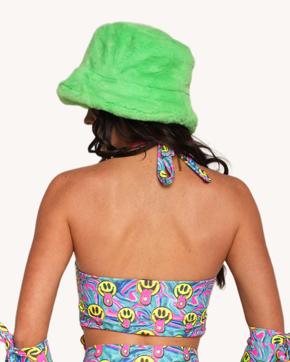 Happy Hour Halter Top with Sleeves - Image 35057794023607