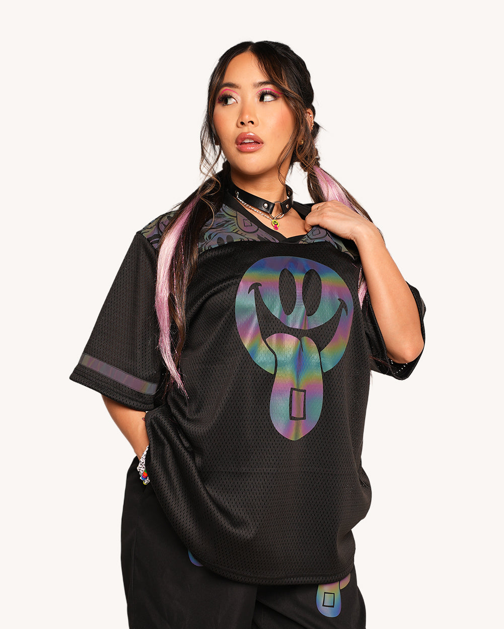 Happy Hour Rainbow Reflective Jersey - Image 4