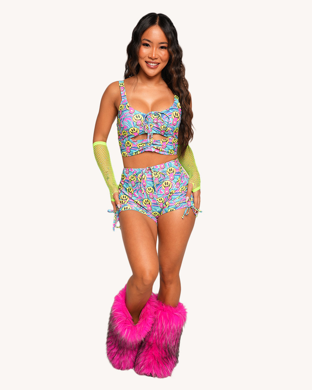 Happy Hour Ruched Shorts - Image 2