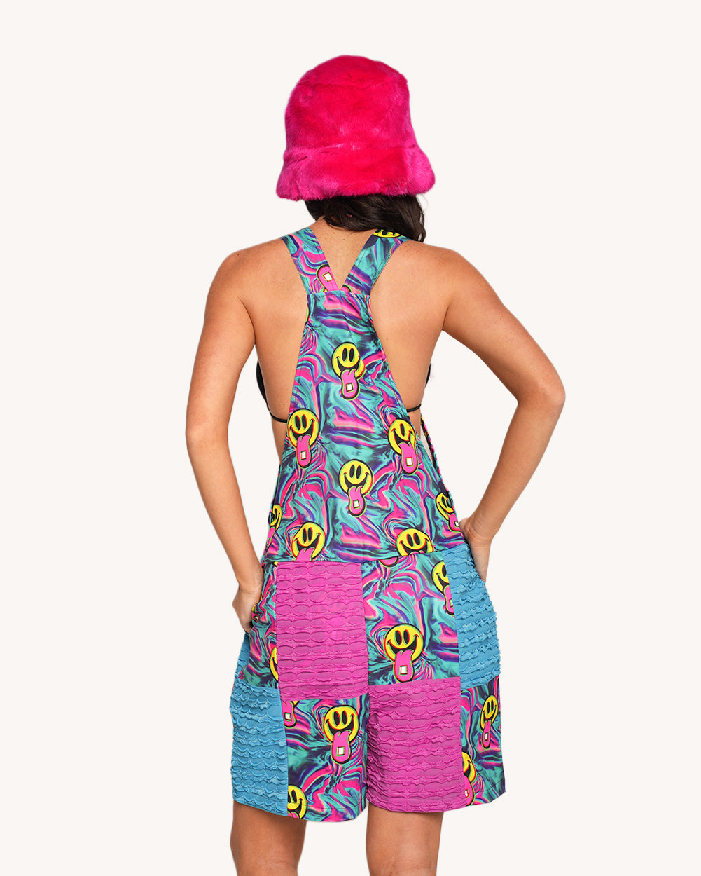 Happy Hour Short Overalls - Image 35057856118967