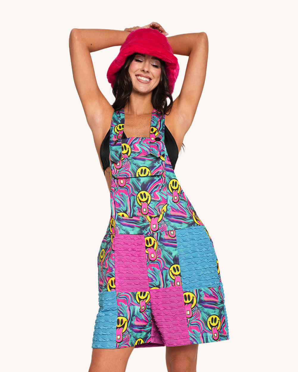 Happy Hour Short Overalls - Image 35057856151735