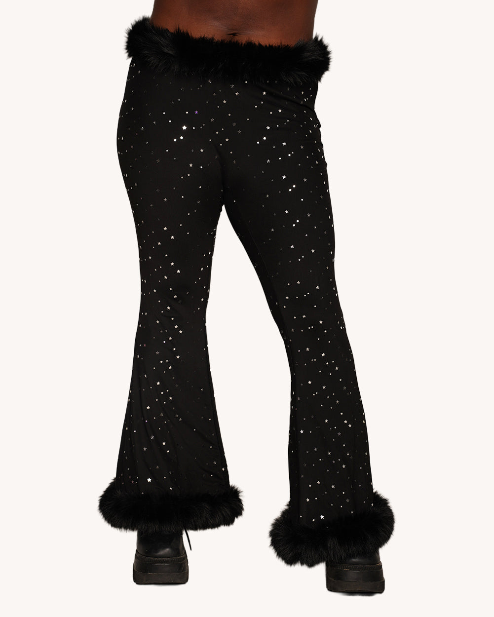 Holo Star Fur Pants - Image 38397529424055
