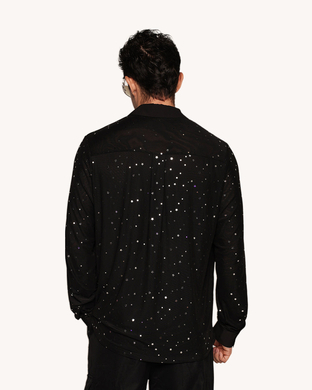 Holo Star Long Sleeve Shirt-Men