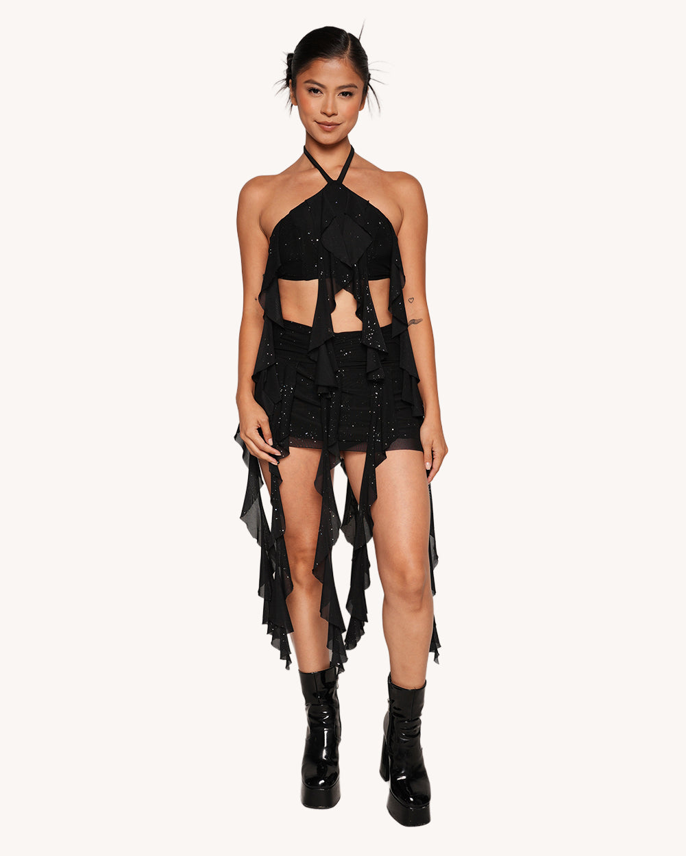 Holo Star Ruffle Top - Image 3