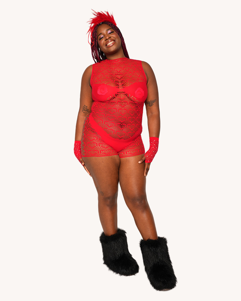 Hopeless Romantic Romper - Image 6