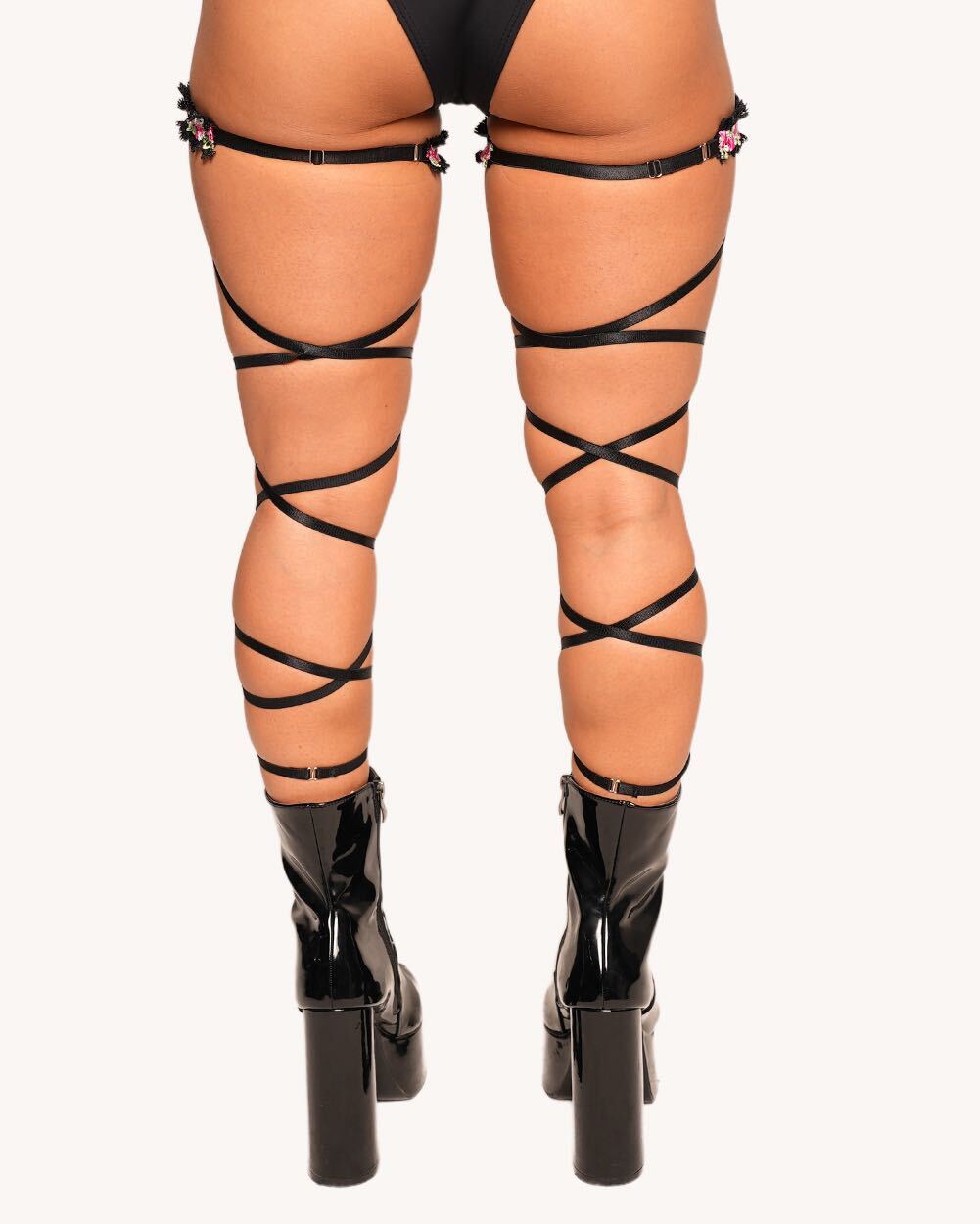 Springtime Spritz Floral Pair Leg Wraps - Image 1