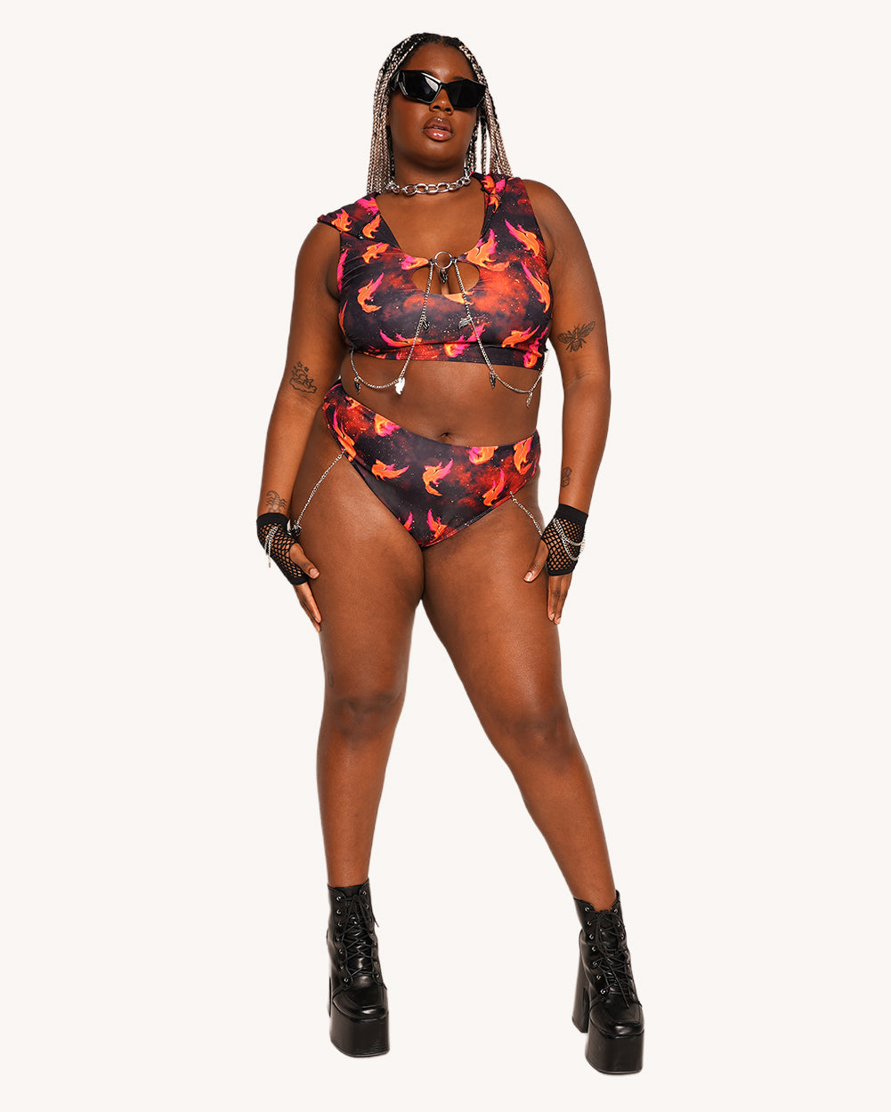 iHR x ILLENIUM From the Ashes Shorts - Image 33844363755703