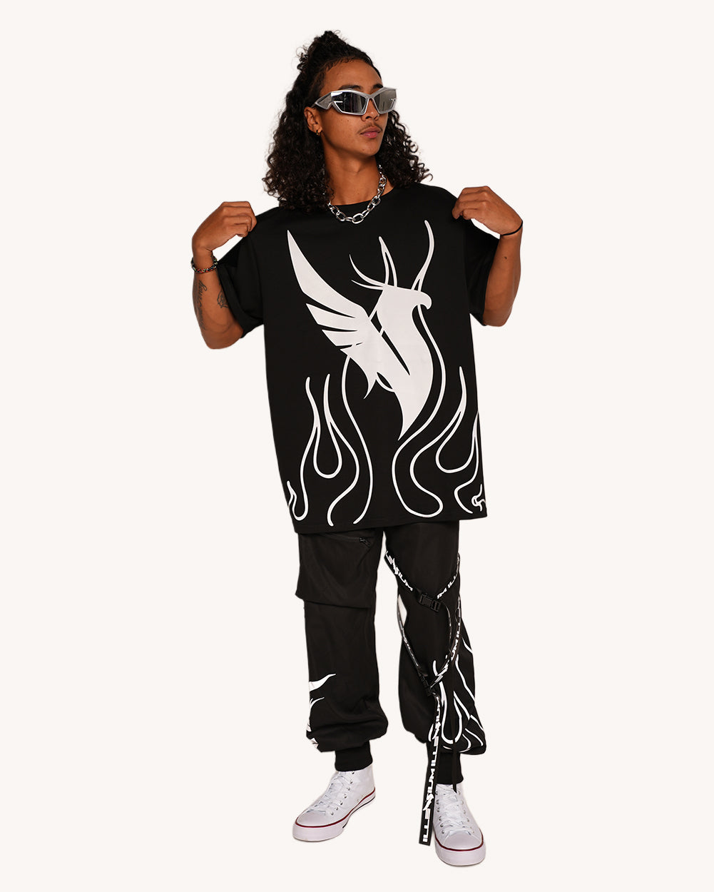 Illenium x iHR Burst of Light Reflective Pants-Men