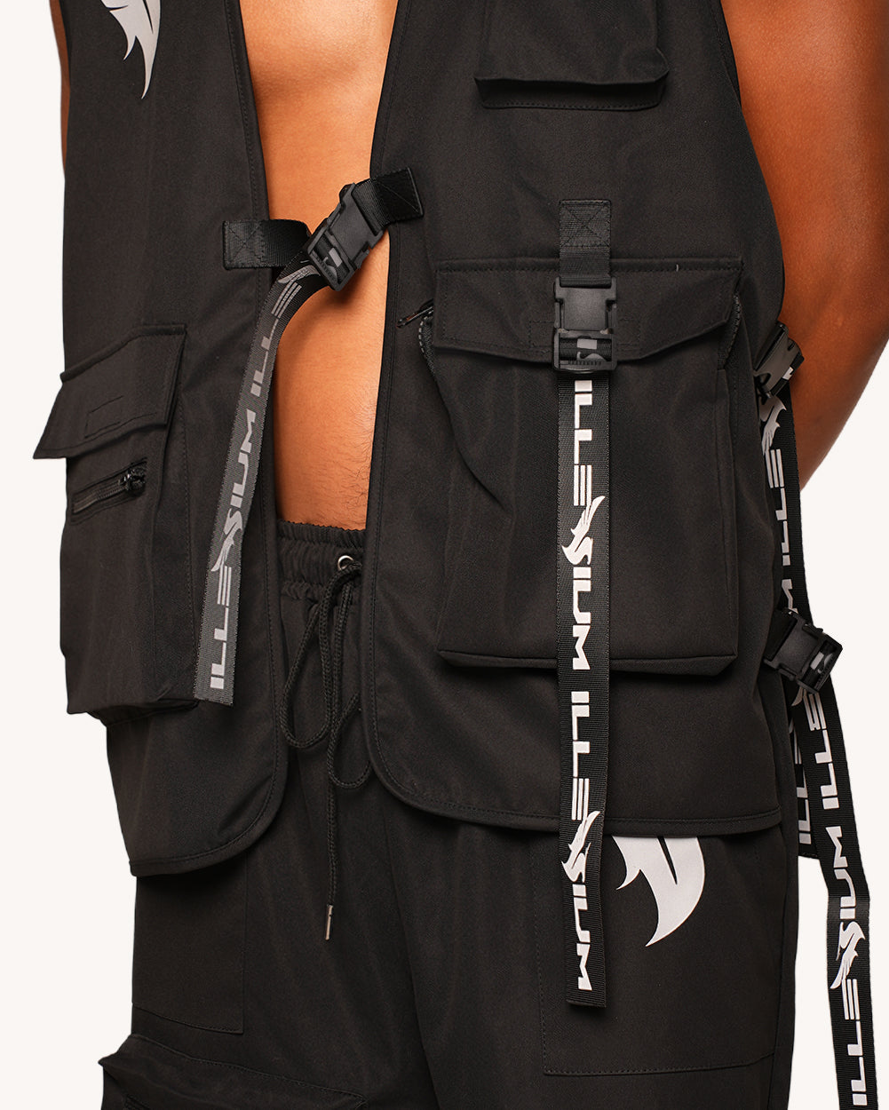 Illenium x iHR From the Ashes Reflective Vest-Mens