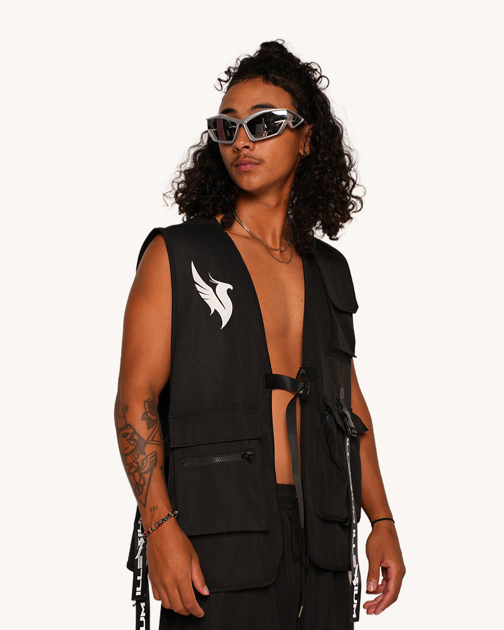 Illenium x iHR From the Ashes Reflective Vest-Mens