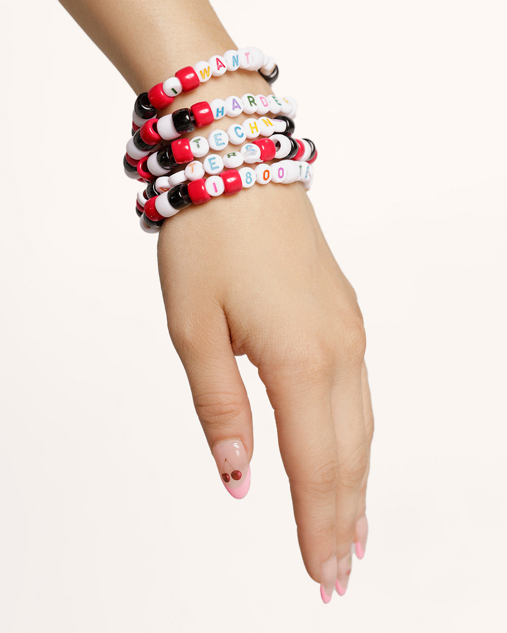 In Techno We Trust Kandi Bracelet Set - Image 1
