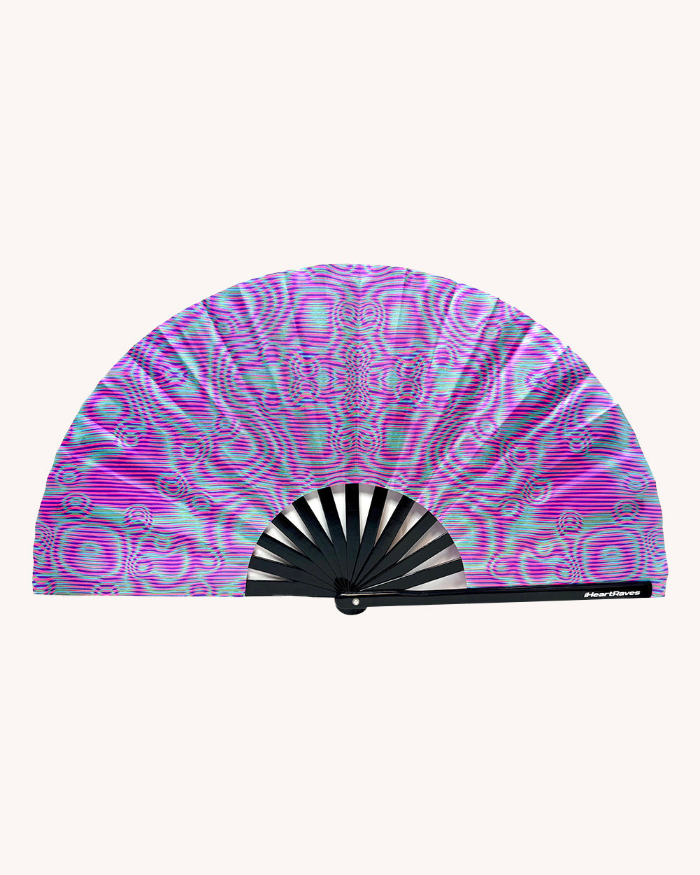 Infinite Awareness UV Reactive Hand Fan - Image 32222880366775