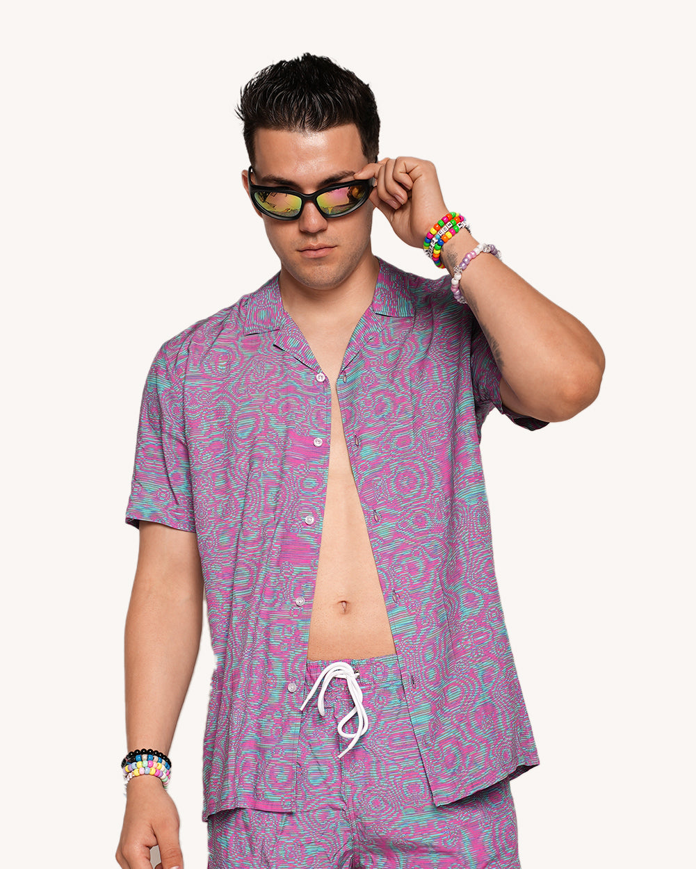Infinite Awareness Camp Shirt-Men