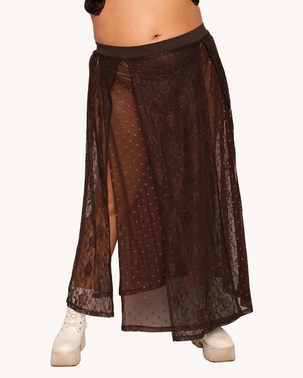 It Girl Skirt with Slits - Image 3