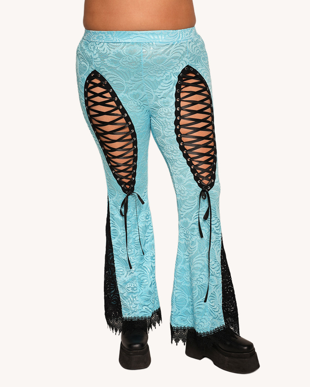 Jami Jones x iHR Lace Me Up Pants - Image 4