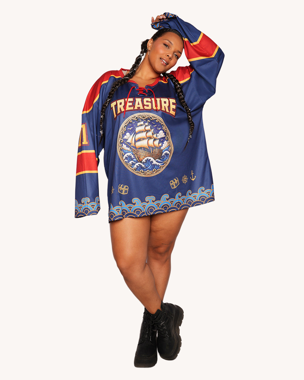 King of the Pirates Hockey Jersey - Image 5