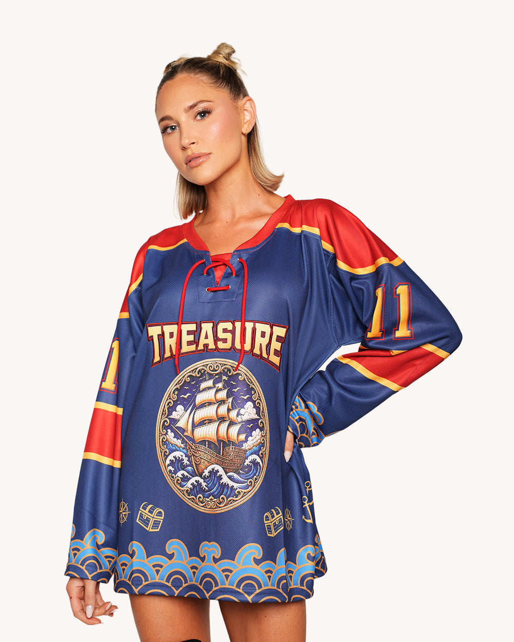 King of the Pirates Hockey Jersey - Image 37588720222391