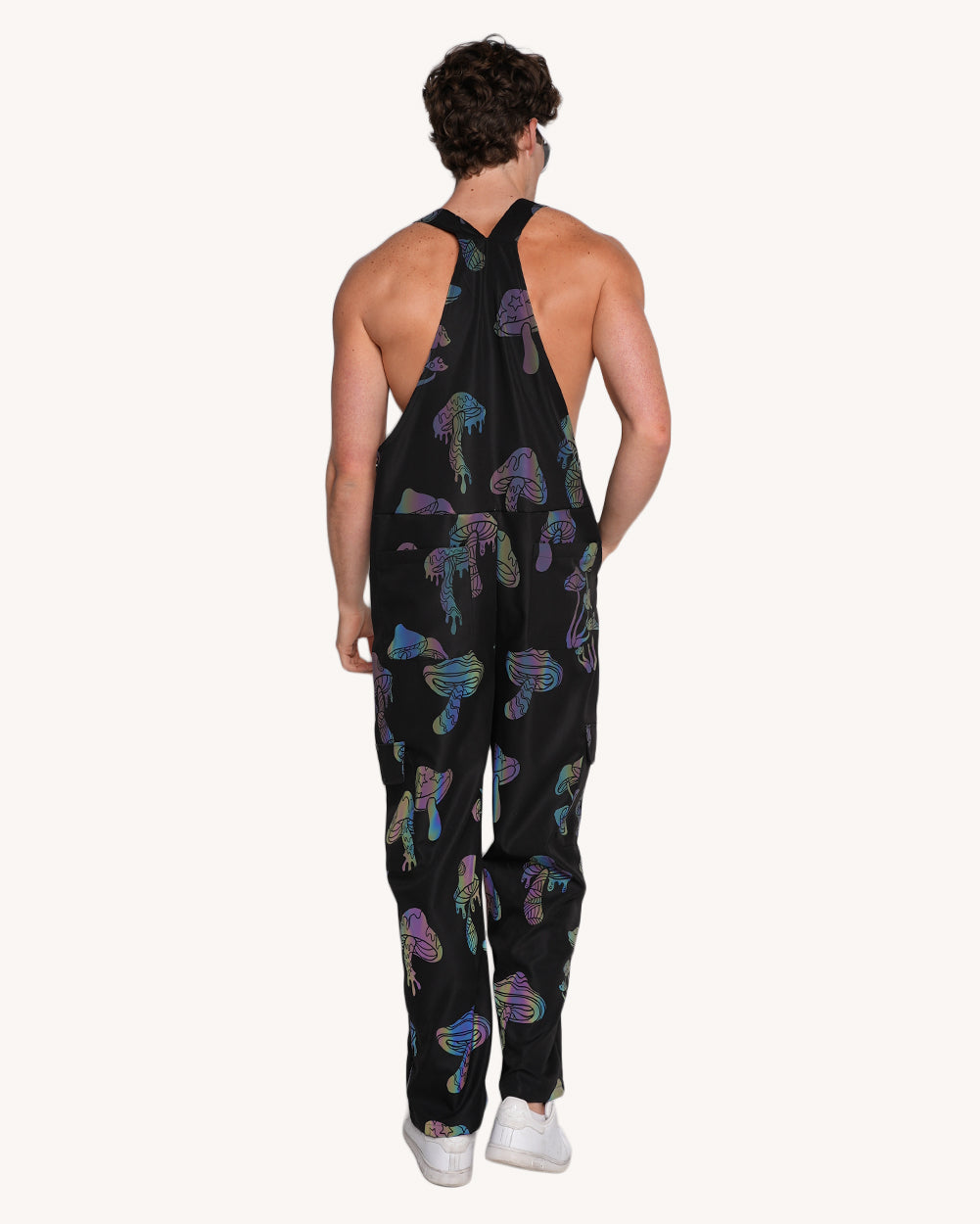 Kooky Chronicles Rainbow Reflective Overalls - Image 35896679202999