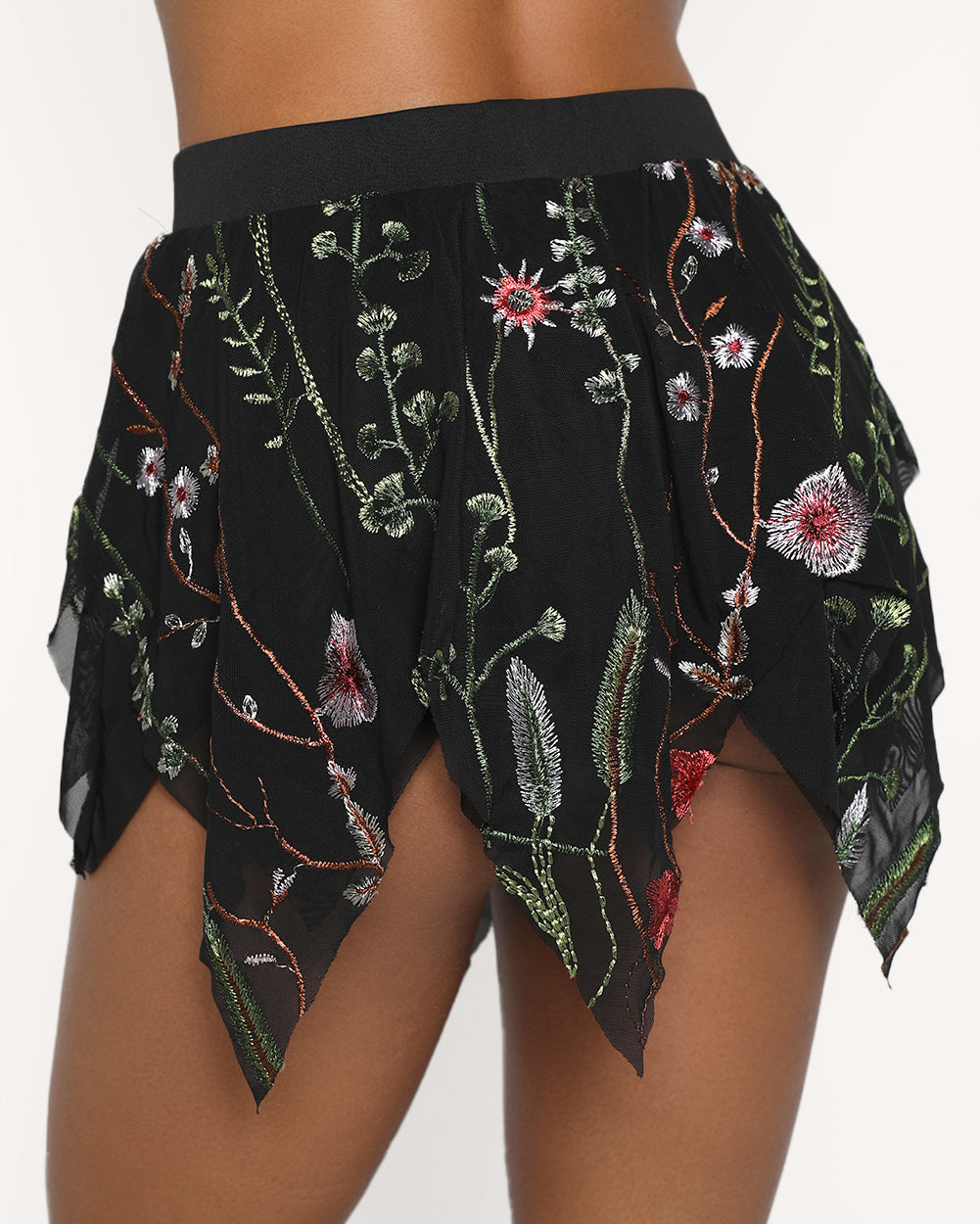 Lace Flowerfields Stretch Pixie Skirt - Image 1