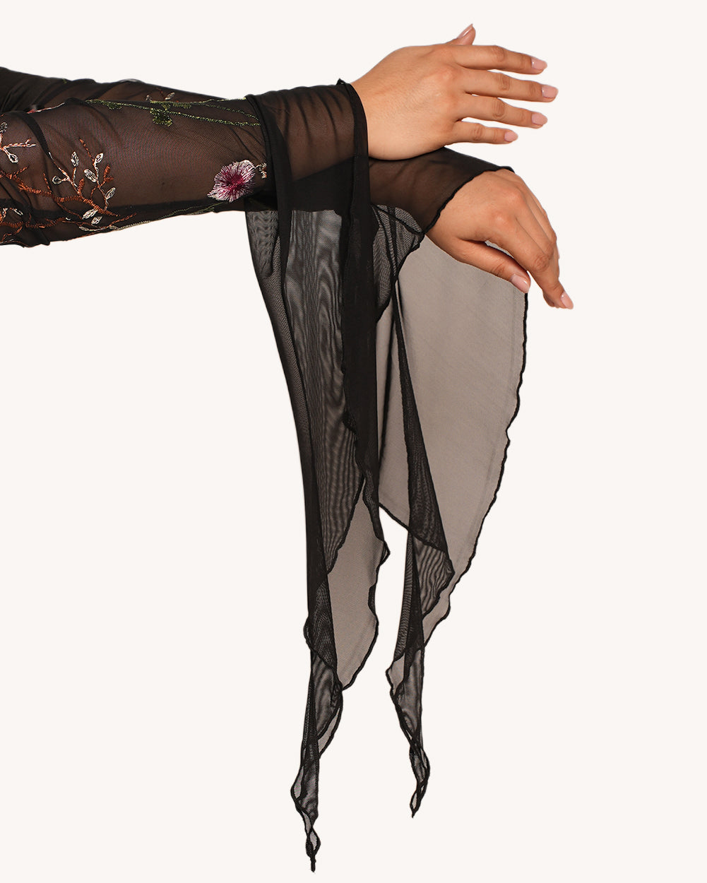 Lace Flowerfields Bodysuit and Sleeves - Image 4