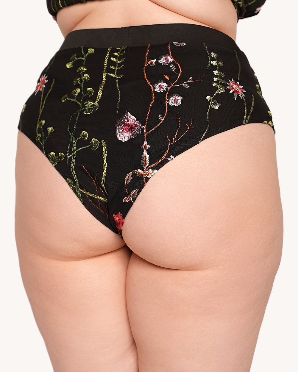 Lace Flowerfields High Waisted Bottoms - Image 4