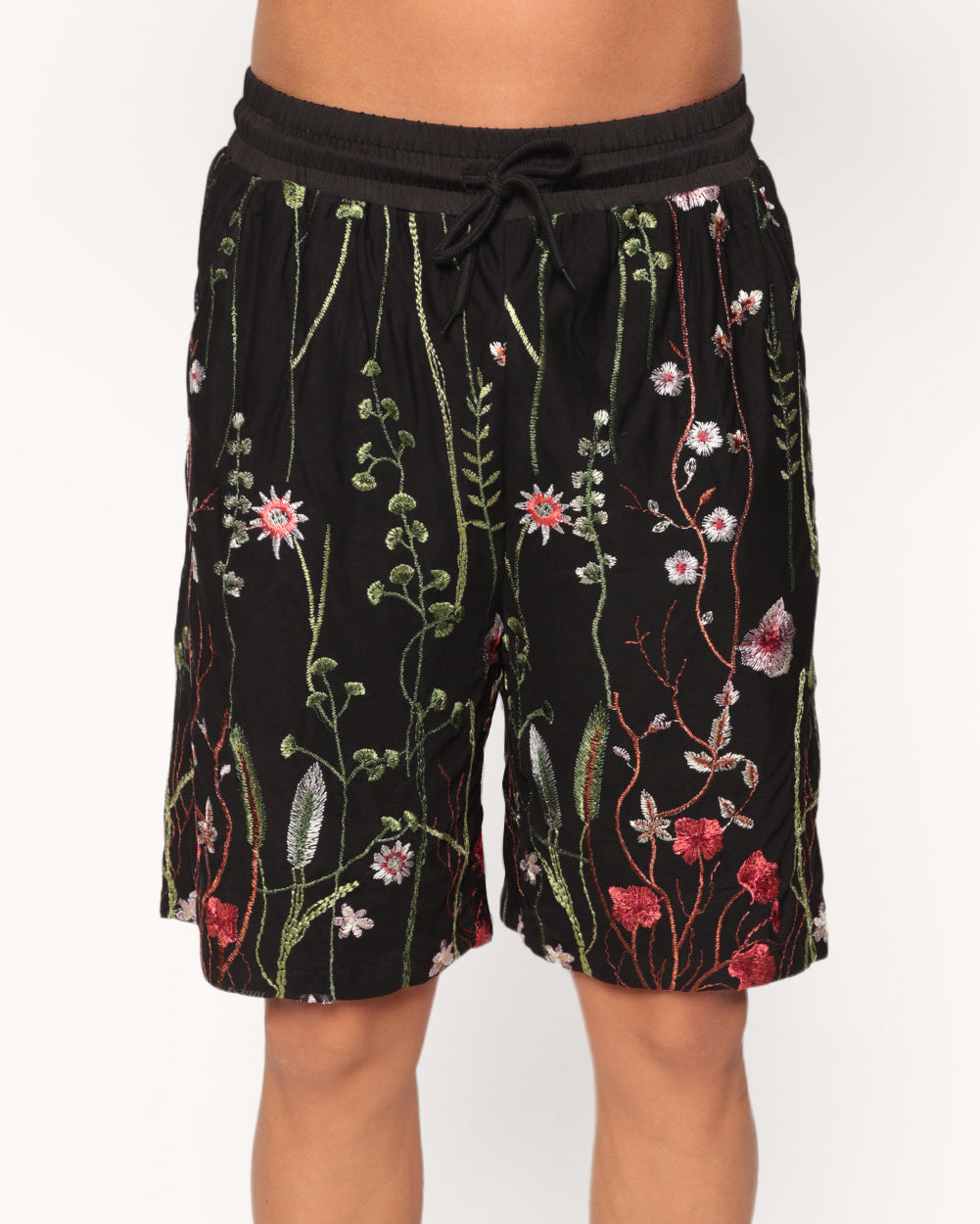 Lace Flowerfields Stretch Men's Shorts-Men