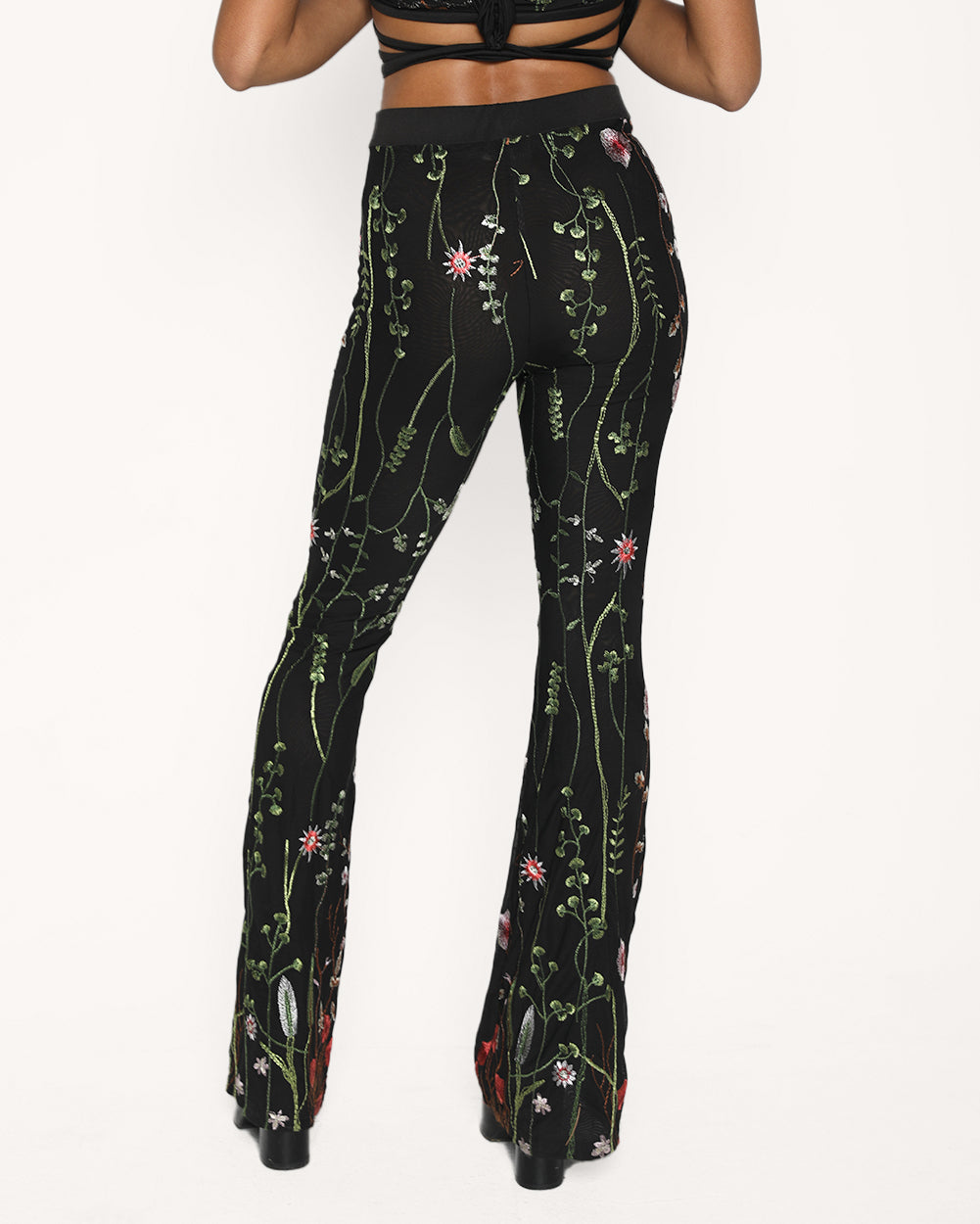 Lace Flowerfields Stretch Pants - Image 1