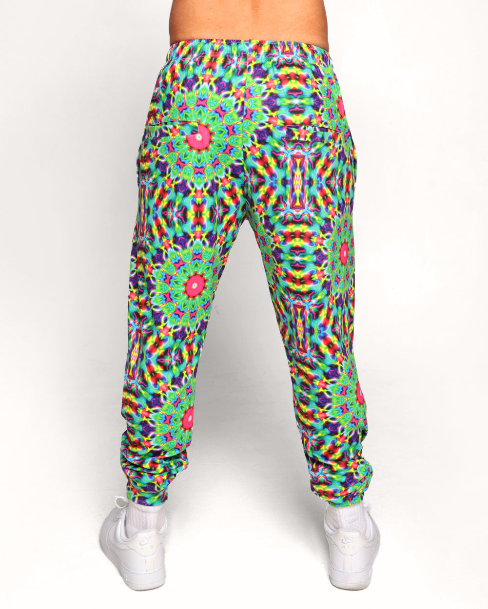 Lava Java Psychedelic Joggers-Black/Green/Pink/Purple-Regular-Back--Eric2---L