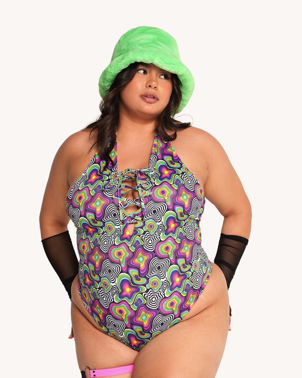 Leblunt x iHR Love Vortex Bodysuit - Image 6