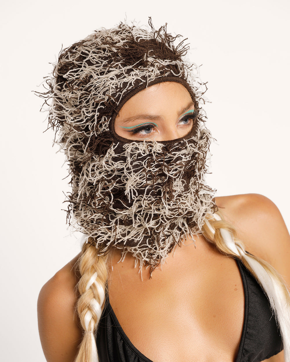 Lost in the Forest Balaclava-Brown/Beige-Regular-Front--Liberty---S