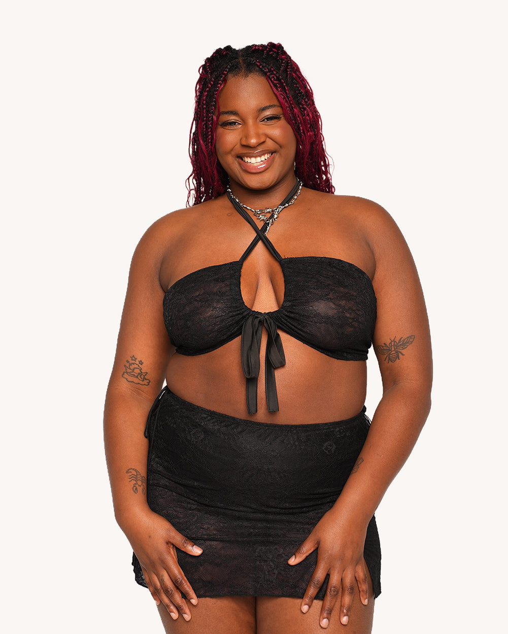 Love Letters & Lace Halter Set - Image 34955646697655